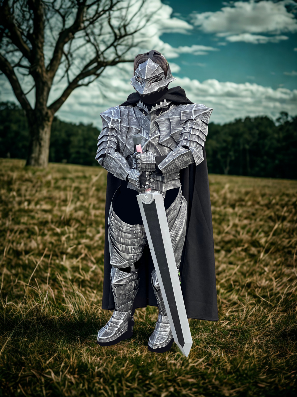 Guts Berserk Dragonslayer Armor Cosplay Wearable – Lone Star Cosplay