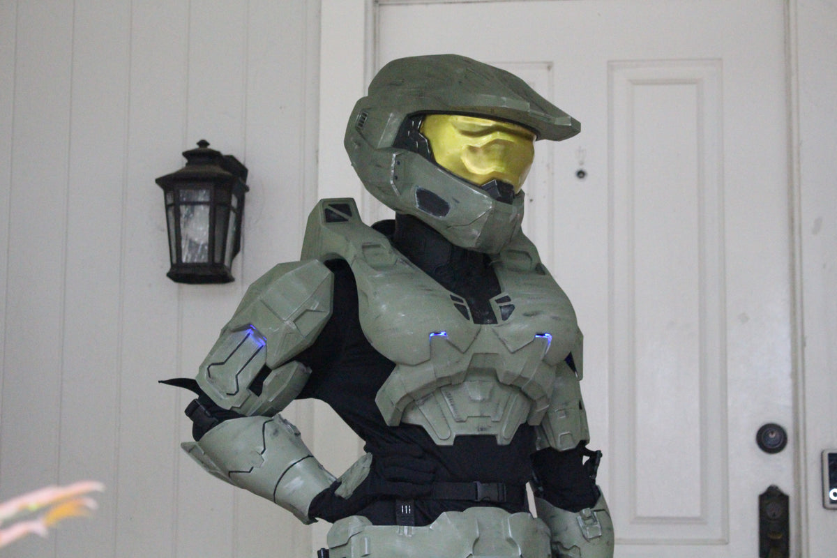 Wearable HALO Masterchief Feminine Armor Set 1:1 Cosplay Item