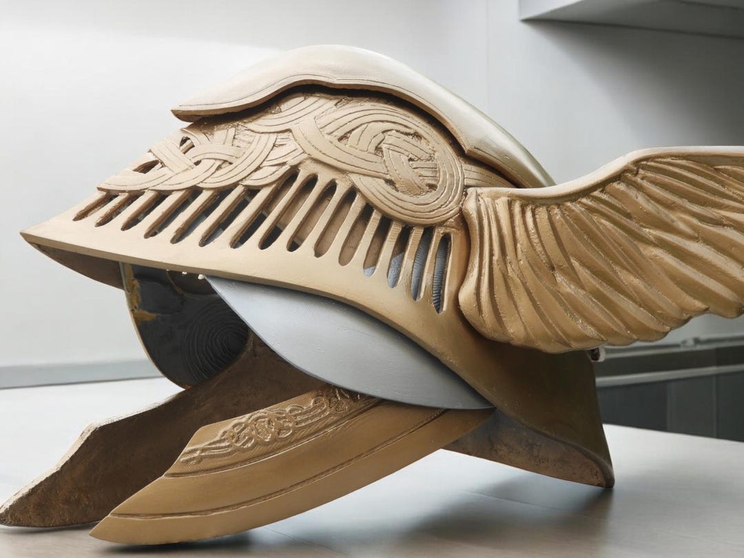 Wearable Malenia Helmet Elden Ring 1:1 cosplay helmet replica - handmade by Lone Star Cosplay