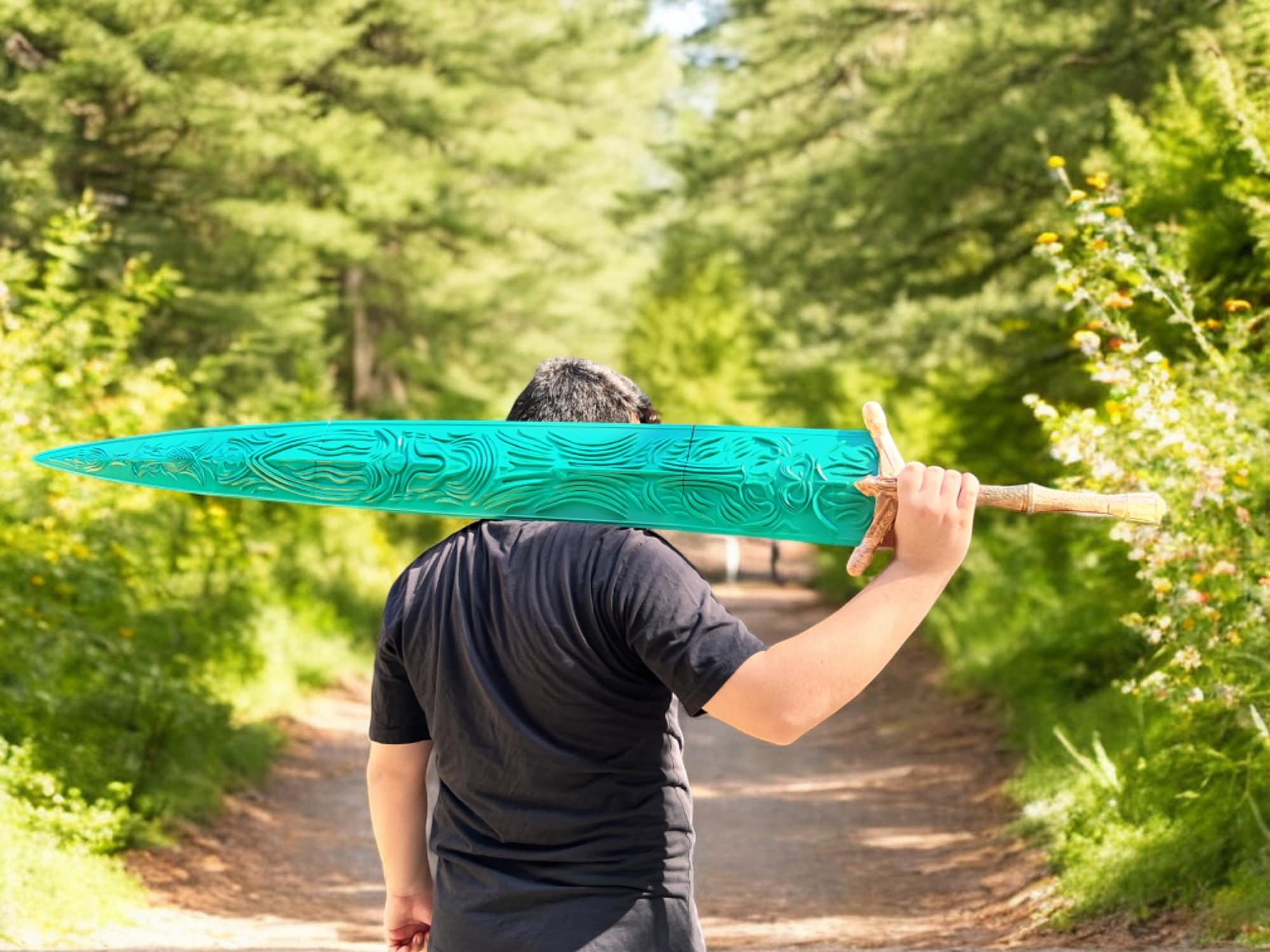 Holy Moonlight Greatsword Bloodborne 1:1 Cosplay Item