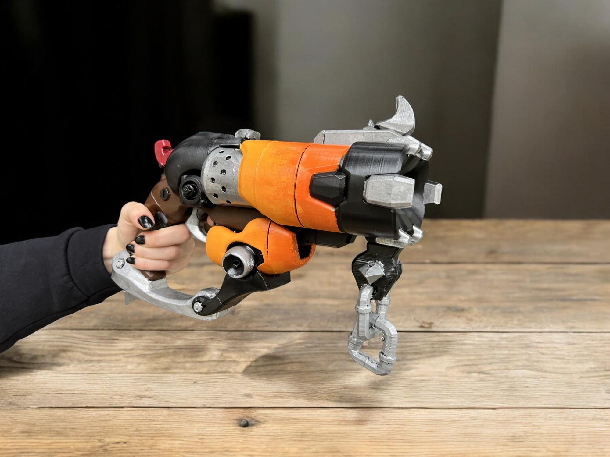 Roadhog Scrap Gun Overwatch 1:1 Cosplay Item