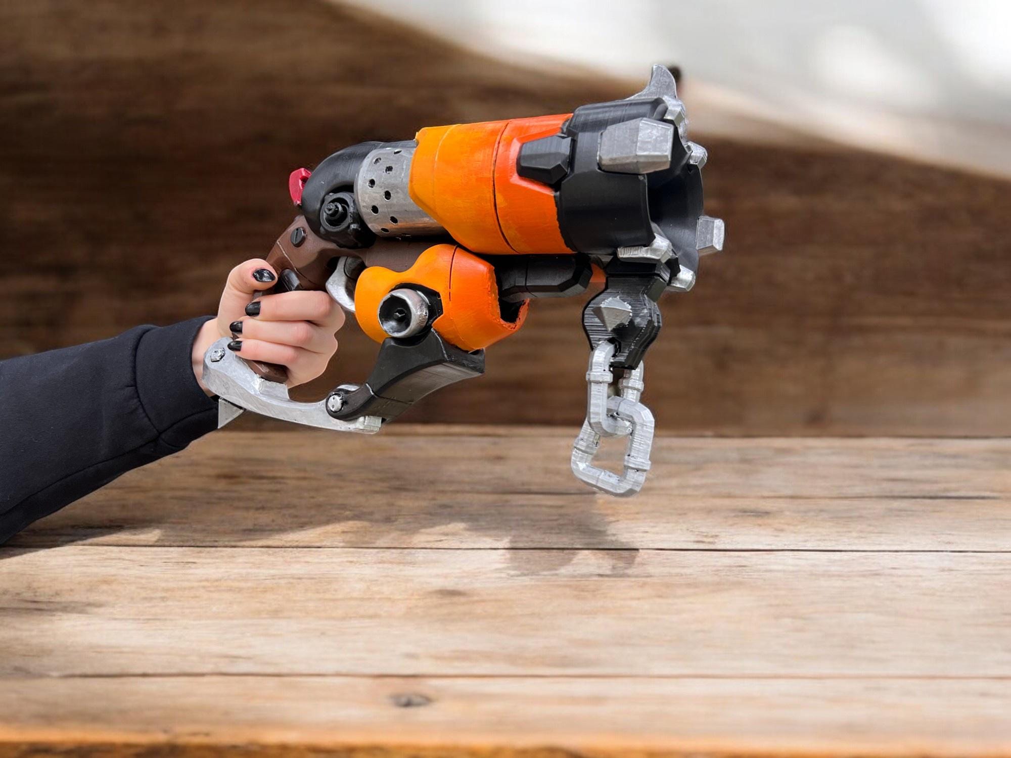 Roadhog Scrap Gun Overwatch 1:1 Cosplay Item