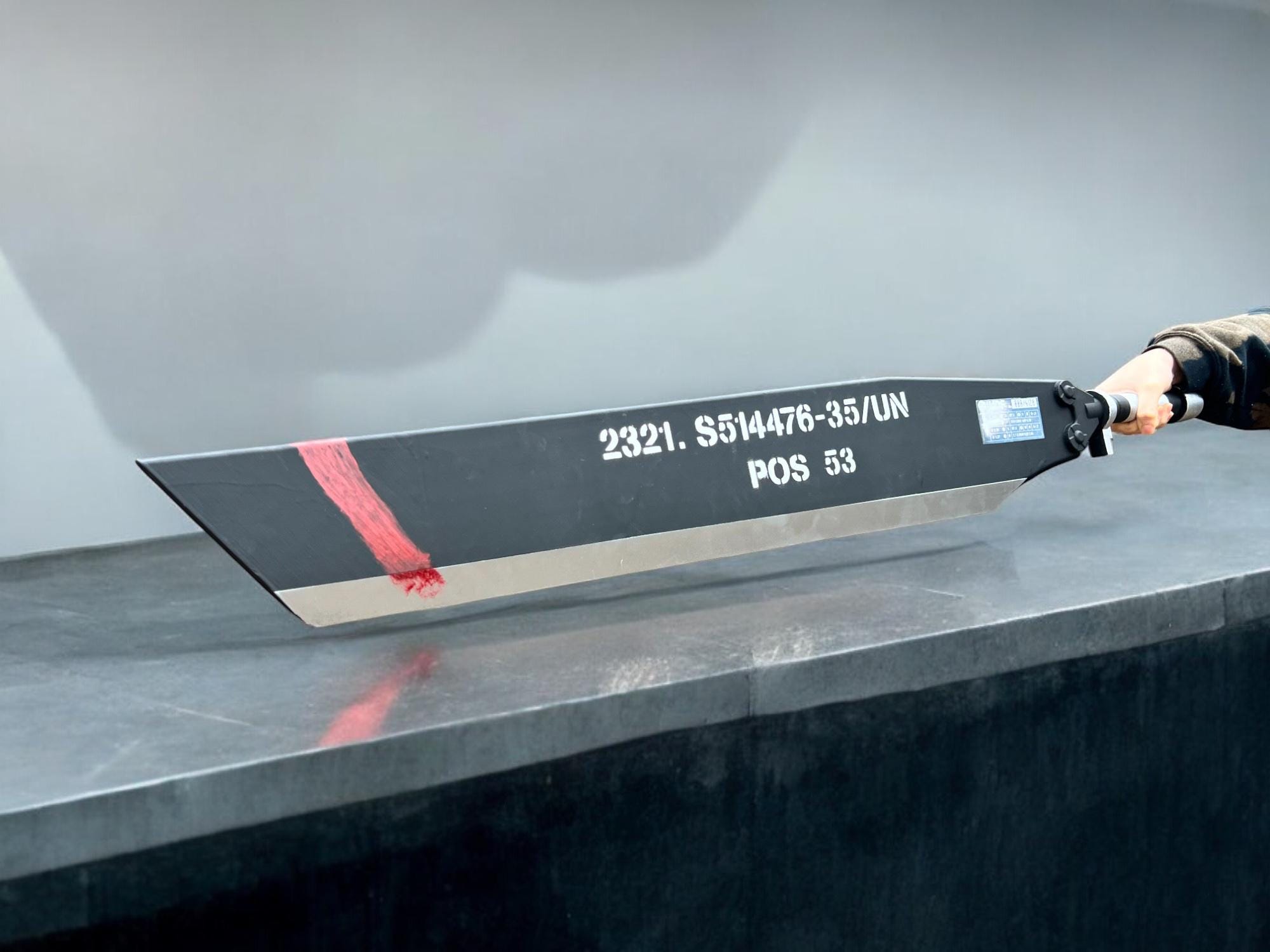 Rita Vrataskys Sword Edge of Tomorrow 1:1 Cosplay Item 120 cm