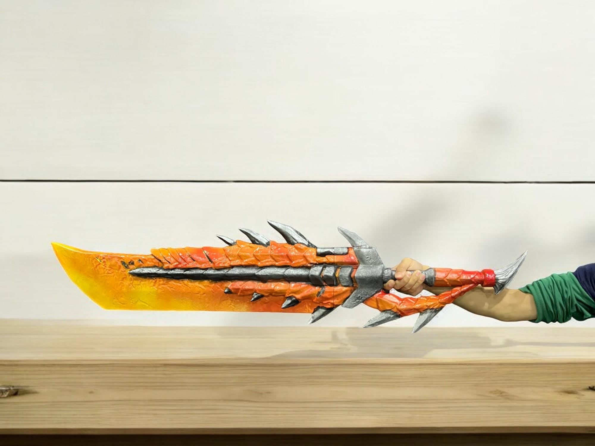 Halberion Blade MHW Monster Hunter World 1:1 Cosplay Item