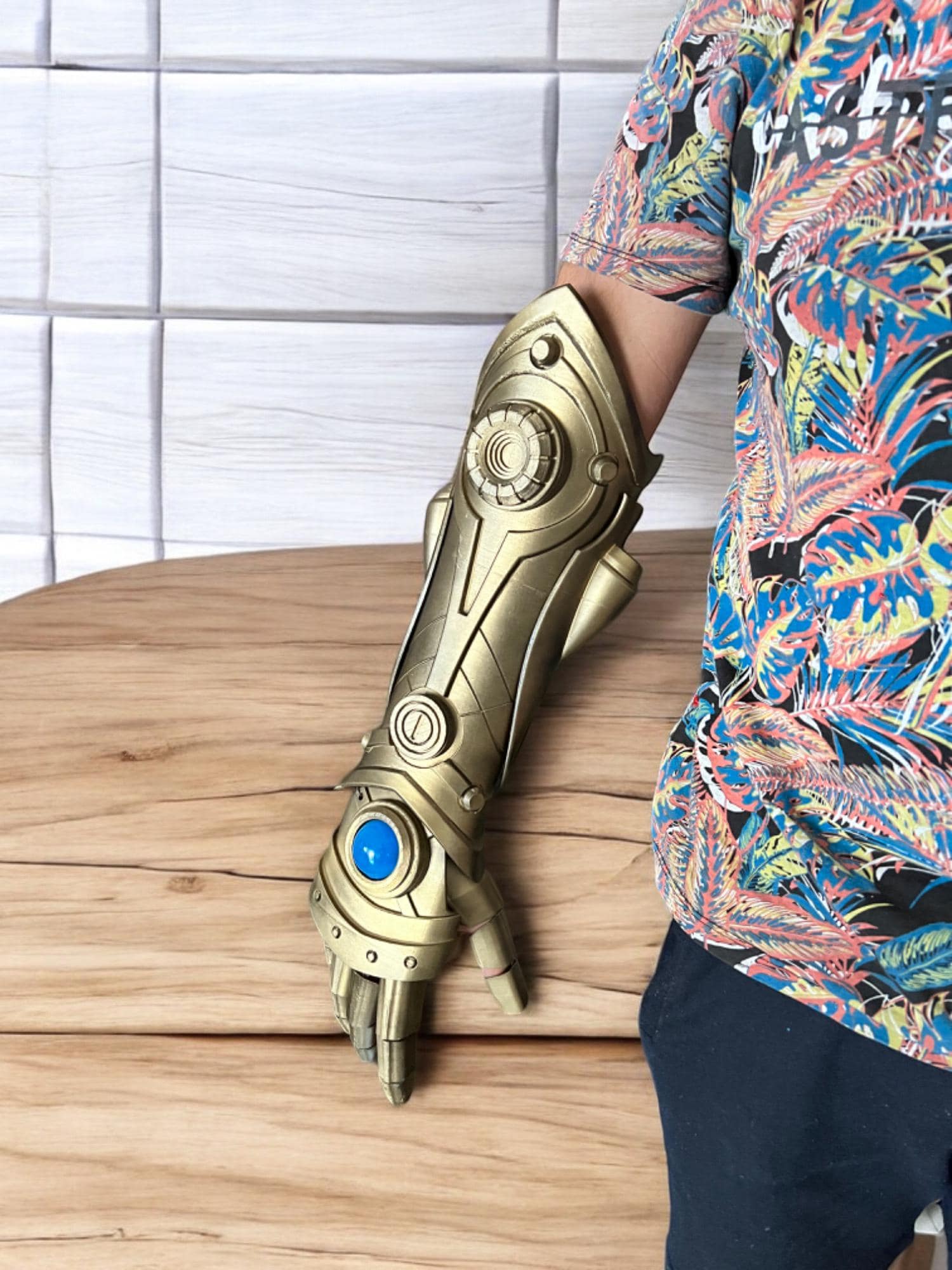 Wearable Wraithguard Gauntlet Skyrim TESV 1:1 Cosplay Item