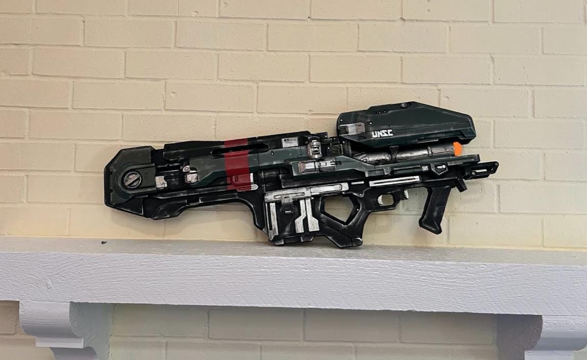 M6 G GNR - HALO - Replica - 1:1 Cosplay Prop