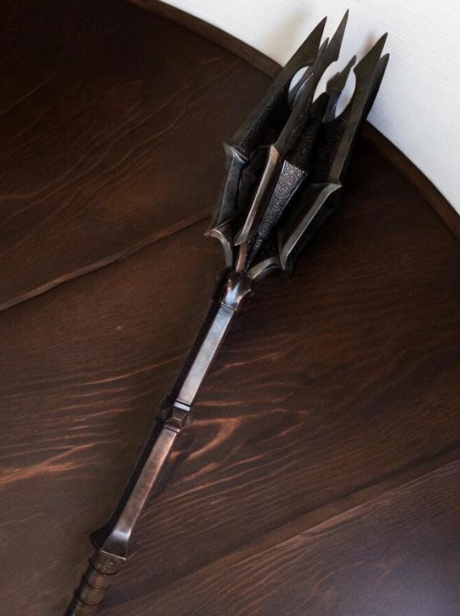 Saurons Mace - LOTR - Replica - 1:1 Cosplay Prop