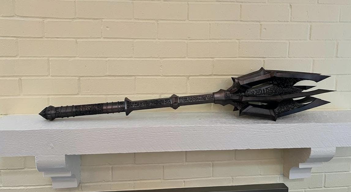 Saurons Mace - LOTR - Replica - 1:1 Cosplay Prop