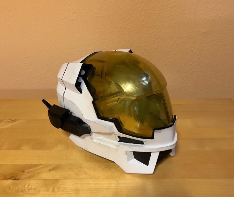 Wearable Halo Legends - Kelly Helmet 1:1 Cosplay Item