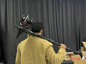 Daedric Warhammer Skyrim TESV 1:1 cosplay replica - main view