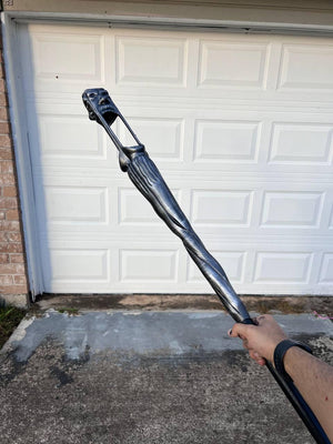 Wabbajack Sheogorath Skyrim cosplay staff replica - alternate view