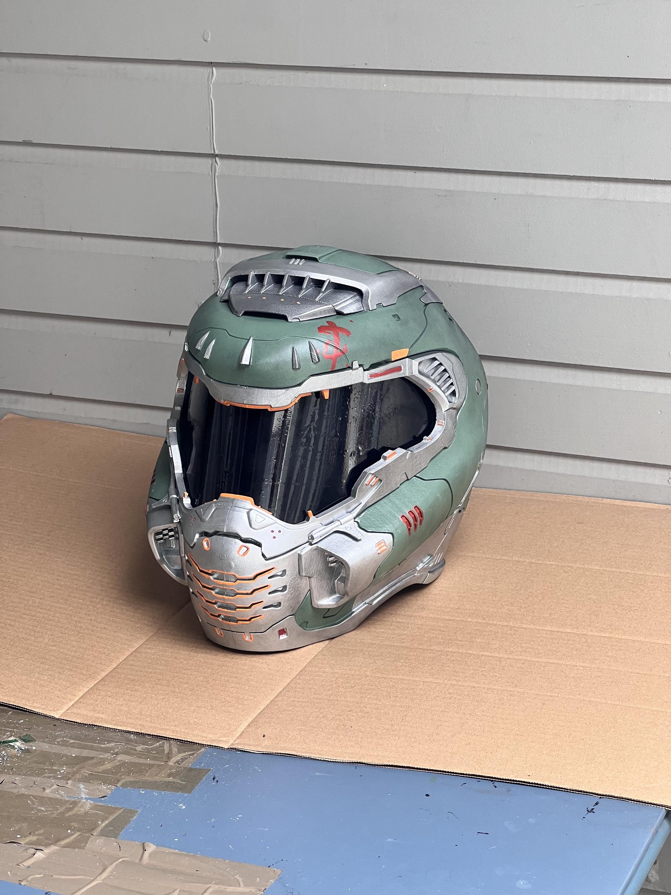 Wearable Doom Eternal Slayer Helmet 1:1 cosplay replica - main view