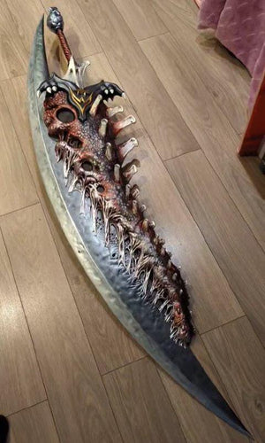 Devil Sparda Demon Sword Devil May Cry 1:1 cosplay replica - back view