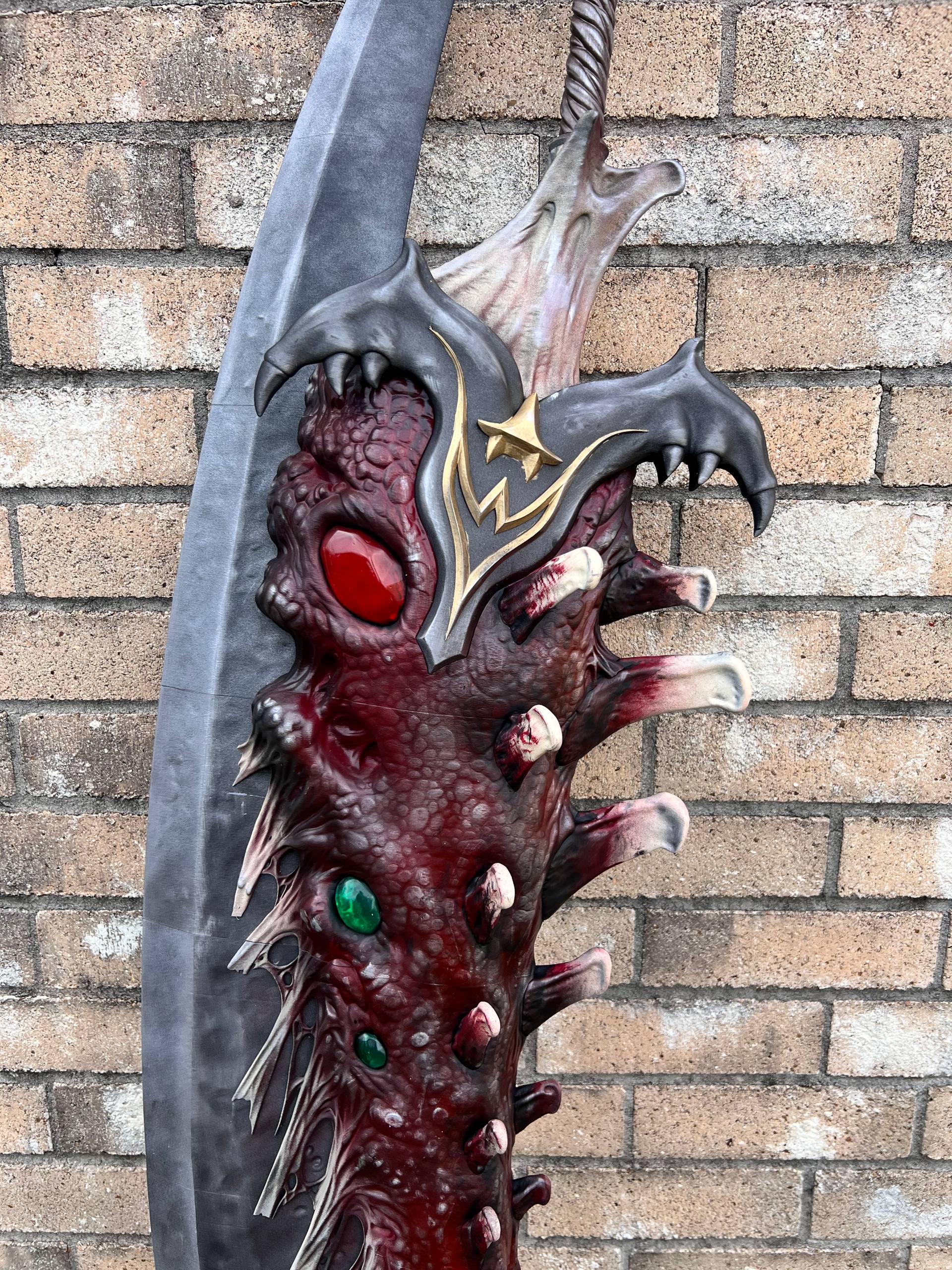 Devil Sparda Demon Sword Devil May Cry 1:1 cosplay replica - main view