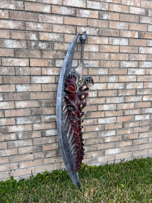 Devil Sparda Demon Sword Devil May Cry 1:1 cosplay replica - blade detail