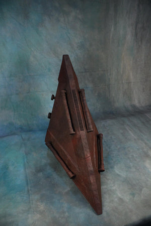 Pyramid Head Helmet 2006 Silent Hill cosplay replica - detail view 11