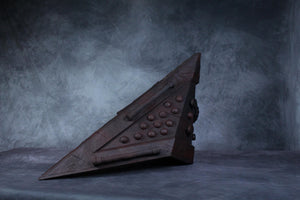 Pyramid Head Helmet 2006 Silent Hill cosplay replica - detail view 18