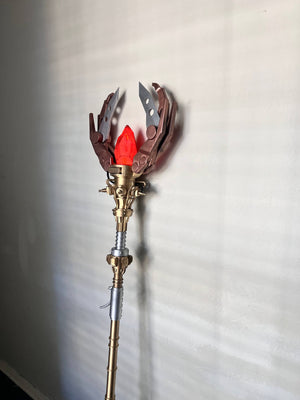 COD zombies fire staff cosplay prop unpainted