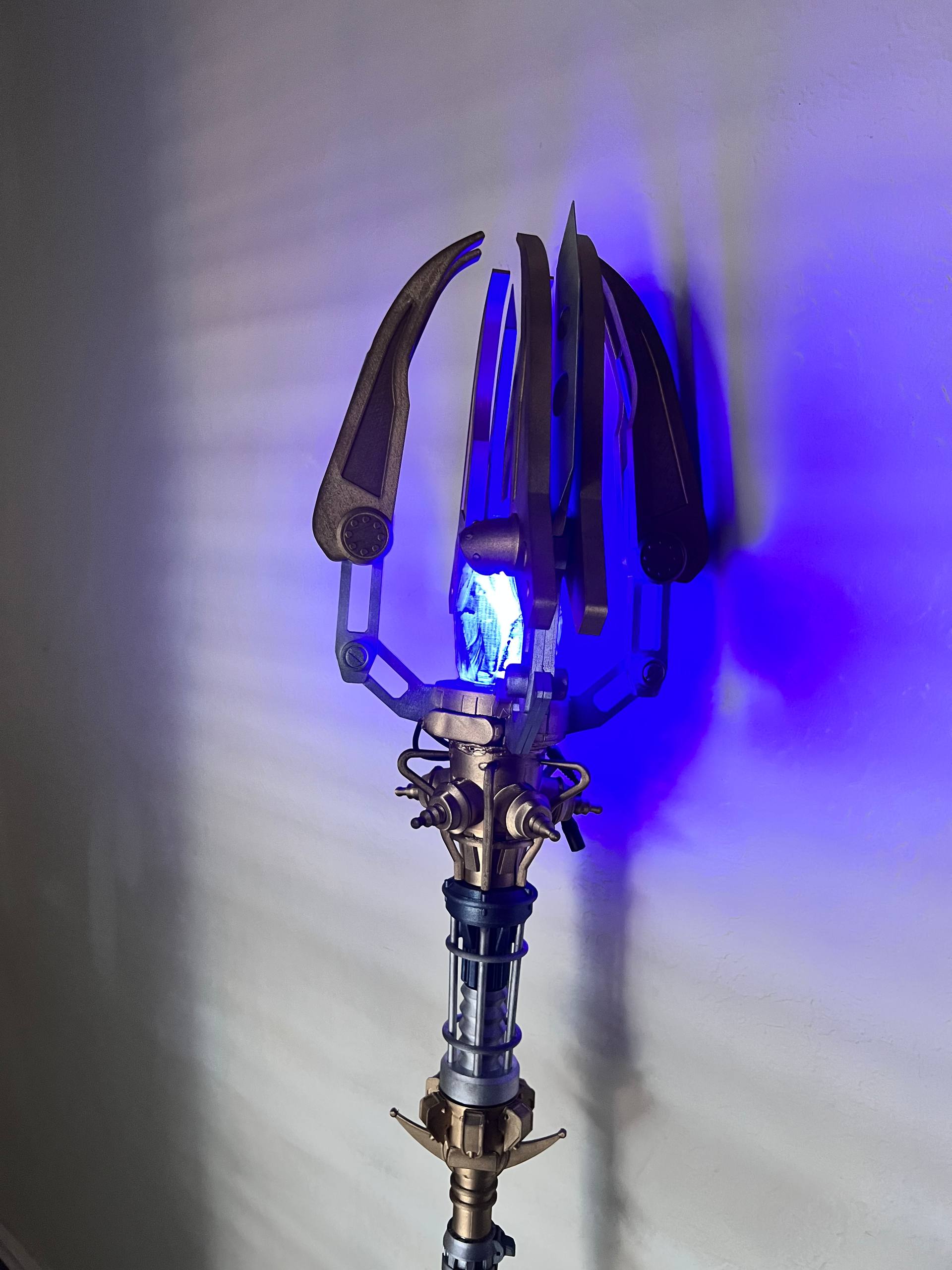 Staff of Ice Call of Duty Black Ops II zombies 1:1 cosplay prop replica