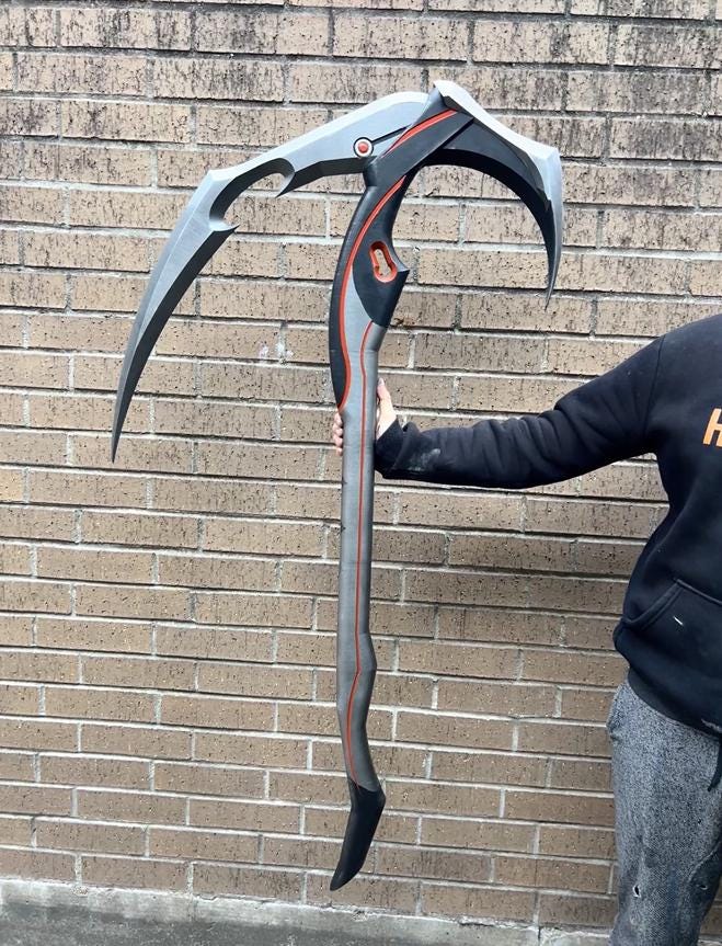 Mace-Axe-Glaive-Cane-Hammer