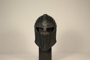 Targaryen helmet cosplay prop detail close up