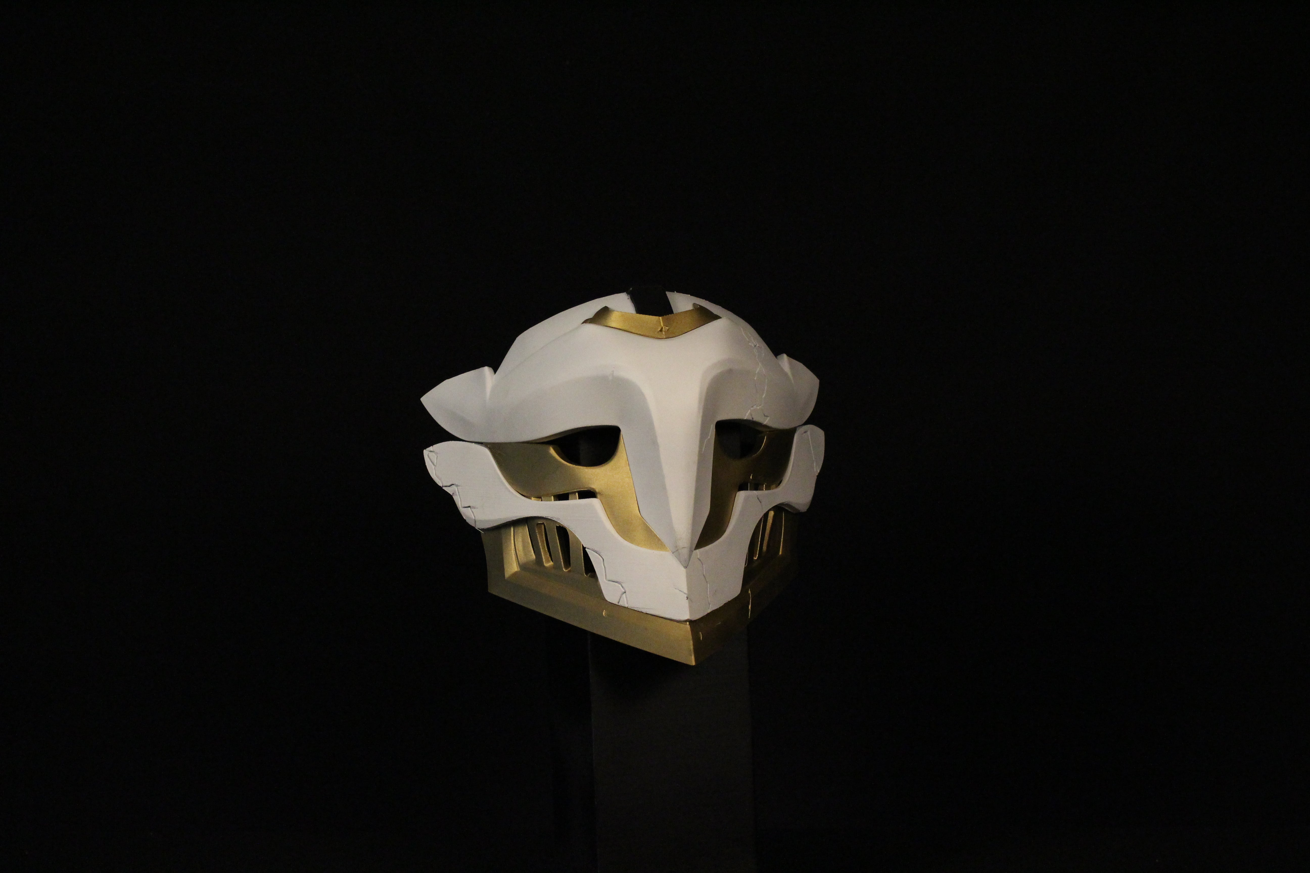 Arcane Ekko wearable helmet cosplay prop unpainted version