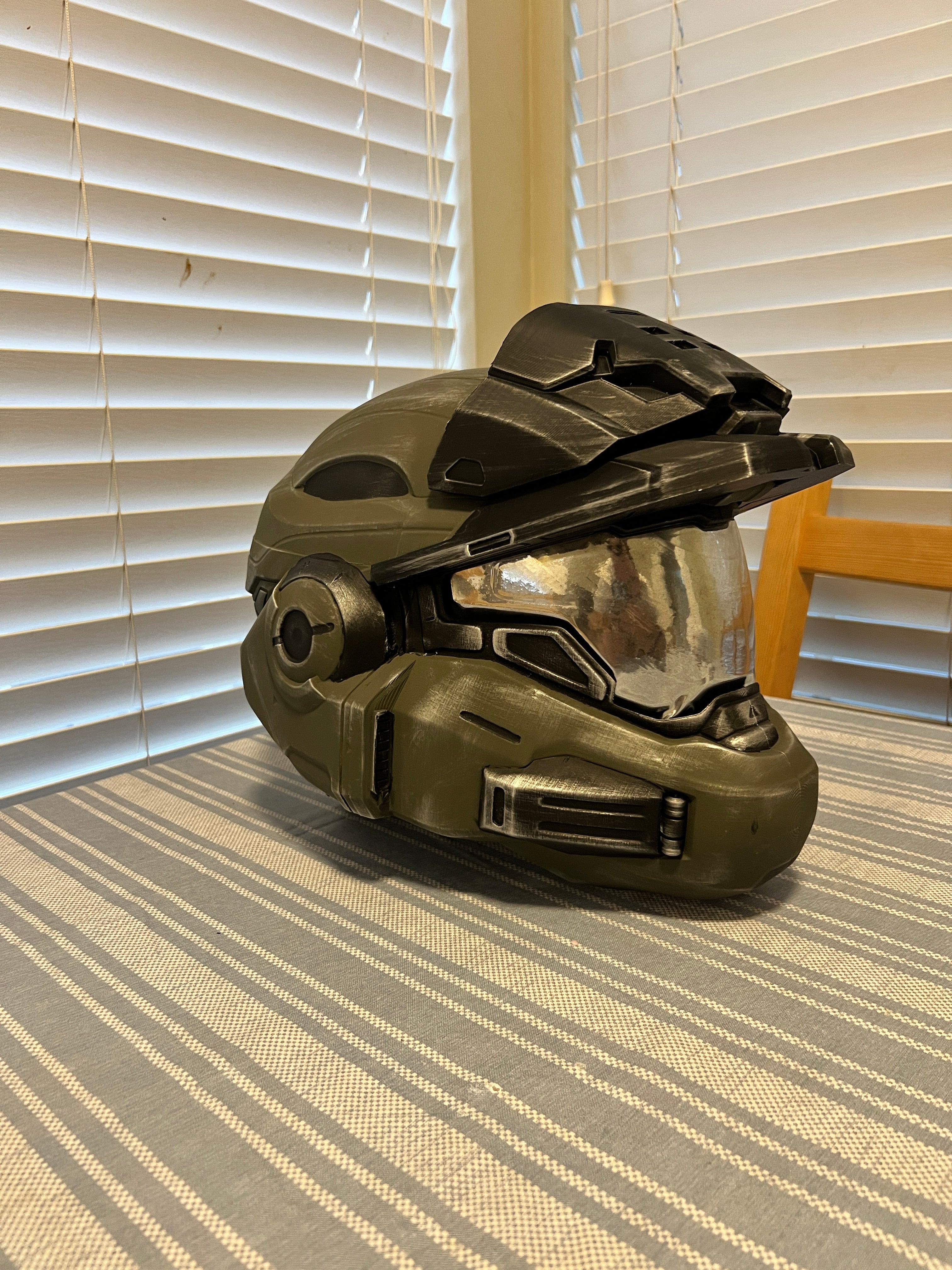 Wearable Halo Reach Spartan Helmet 1:1 Cosplay Item