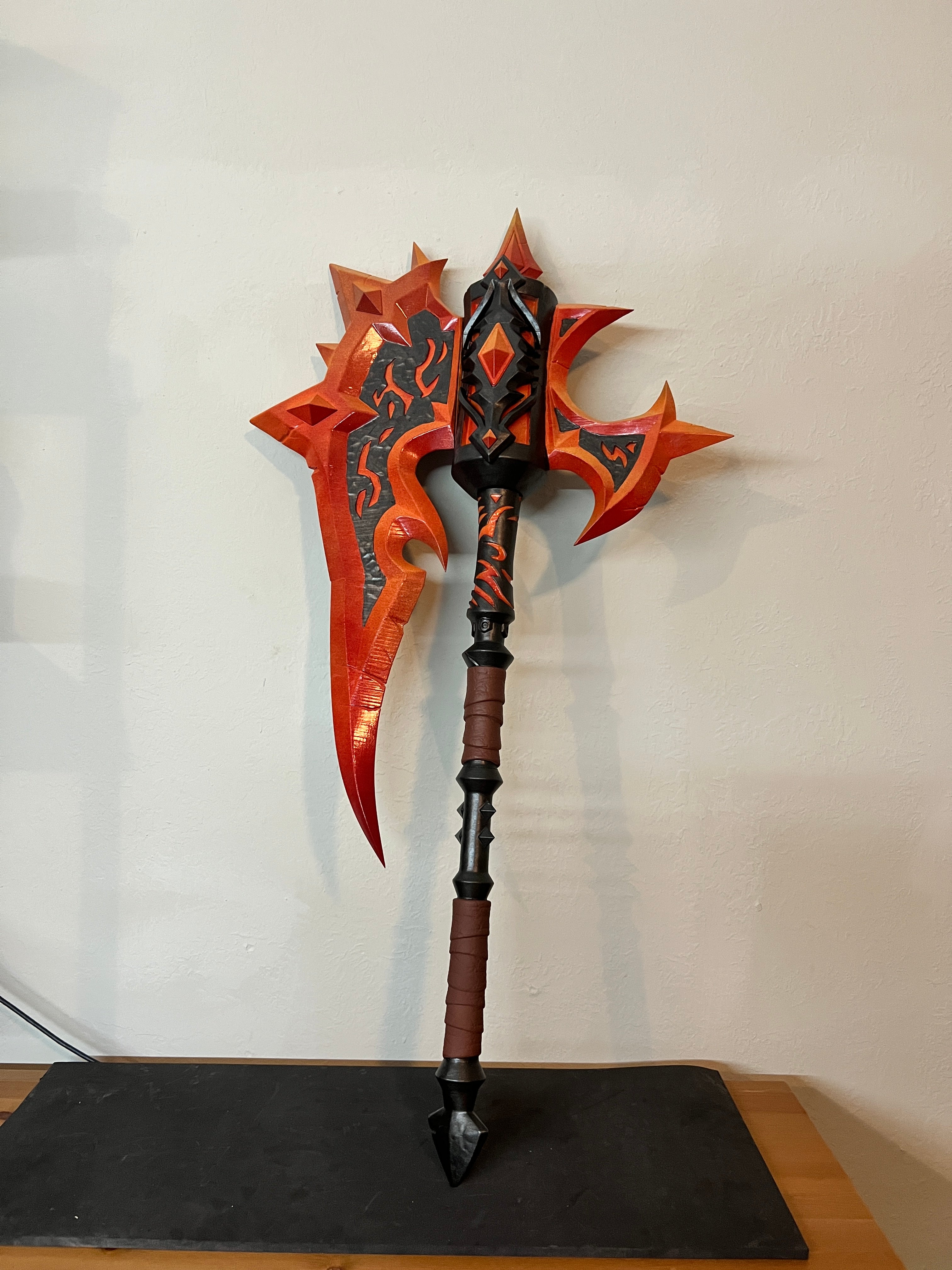 Fyr'alath Legendary Axe - Warcraft 1:1 Cosplay Item Fyralath
