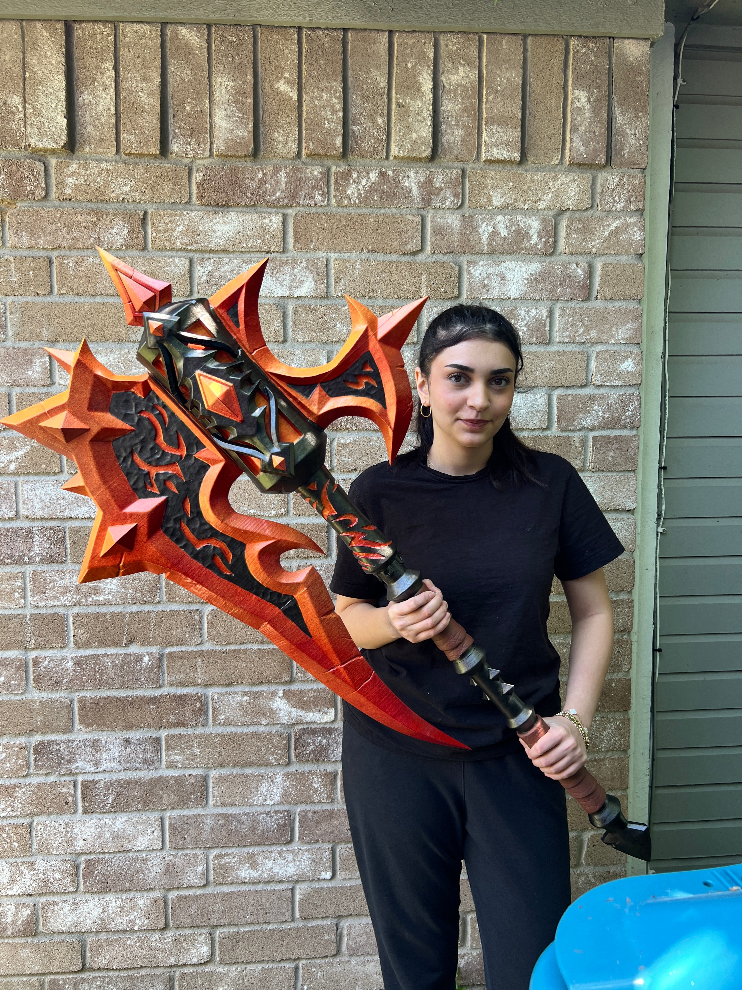 Fyr'alath Legendary Axe - Warcraft 1:1 Cosplay Item Fyralath