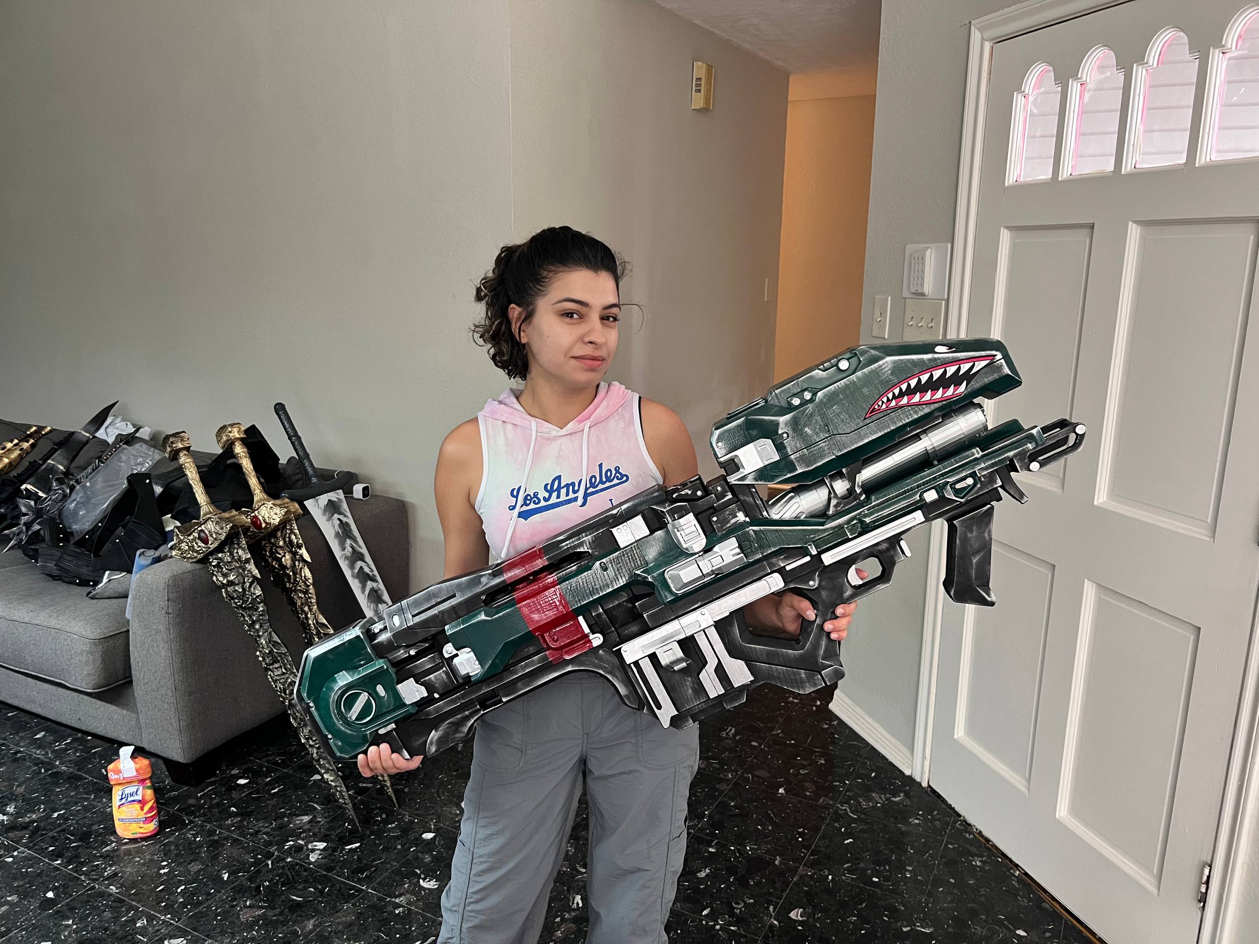 Halo M6G GNR Pistol 1:1 Cosplay Prop