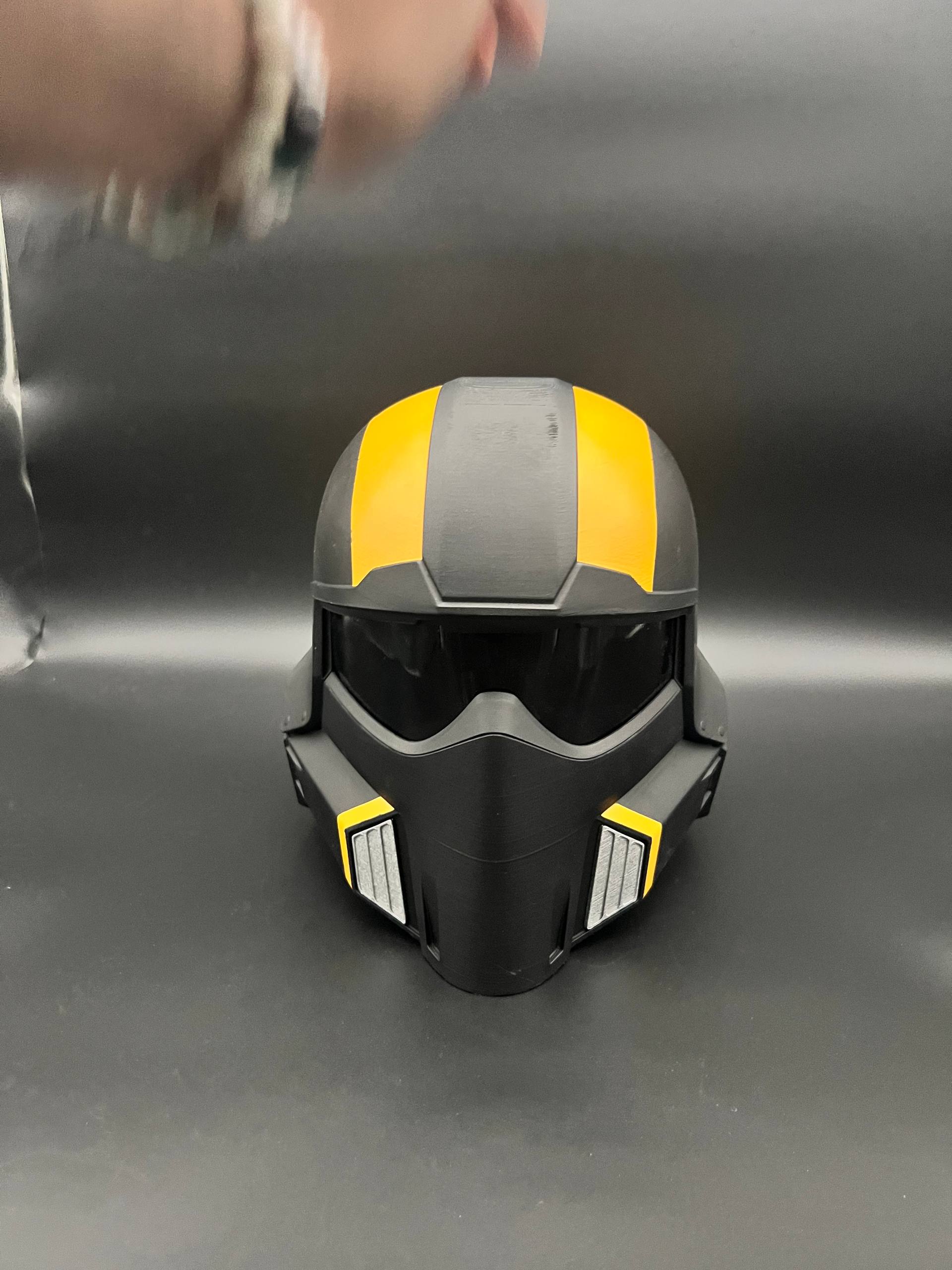 B-01 Tactical Helmet Helldivers 2 Cosplay