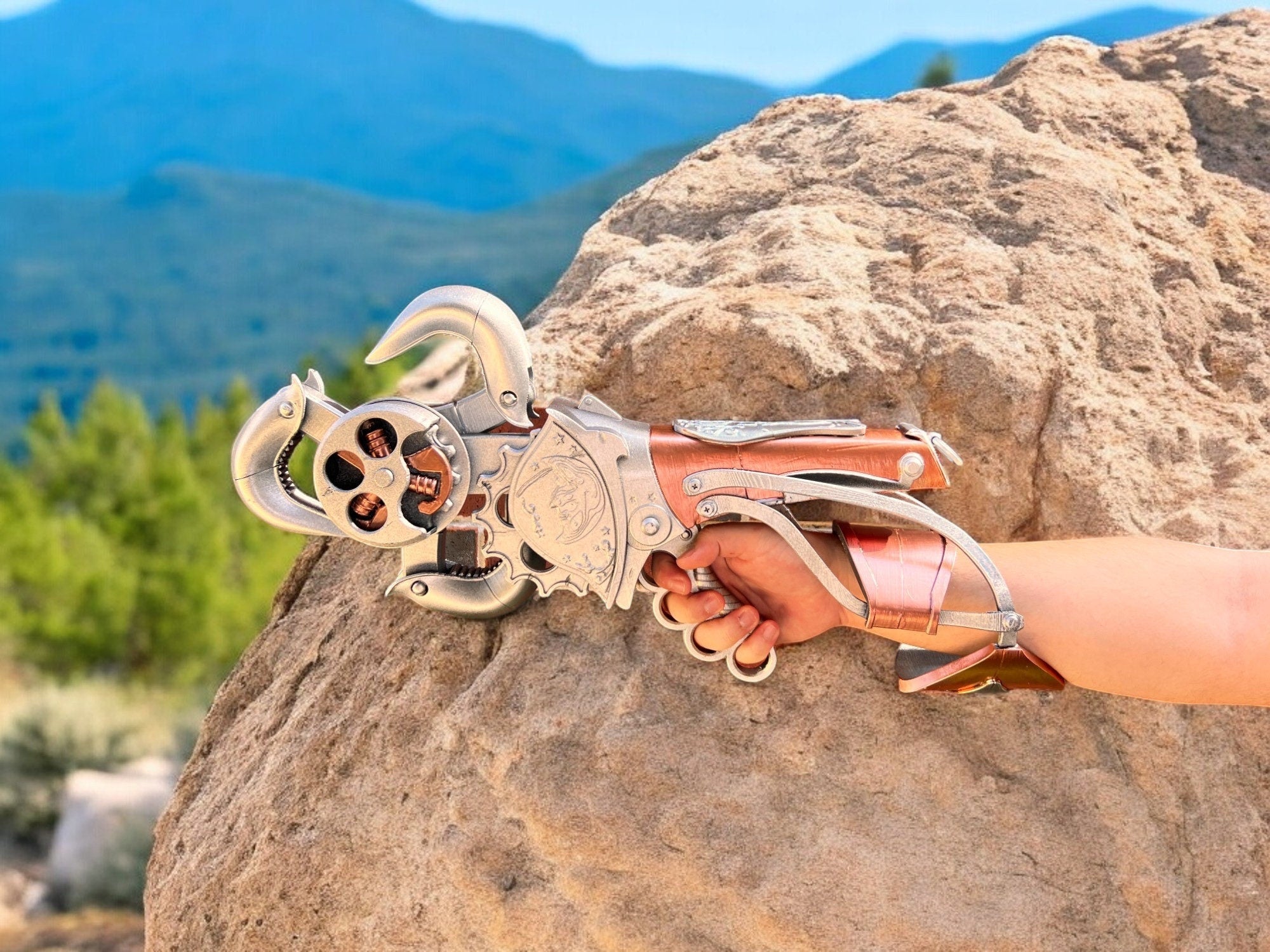 Bioshock Object Prop Skyhook Bioshock Infinite Cosplay Prop | Handmade – Lone Star Cosplay