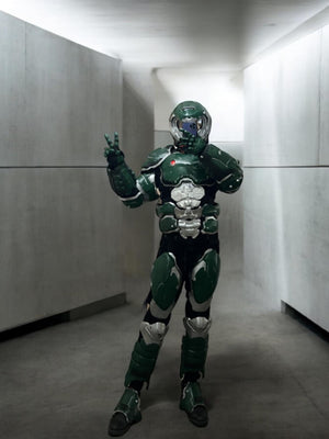 Doom Eternal Slayer armor replica full set display