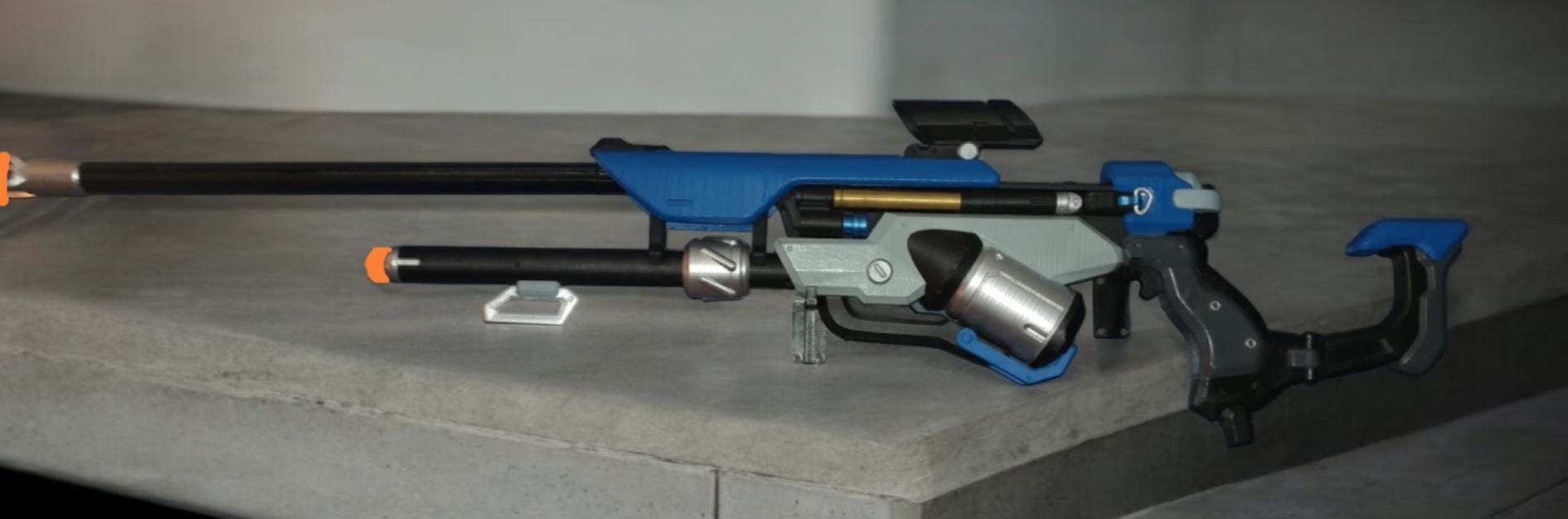 Anas Biotic Rifle - Overwatch - Replica - 1:1 Cosplay Prop