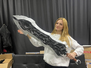 Chaoseater Sword Darksiders 1:1 cosplay replica - alternate view