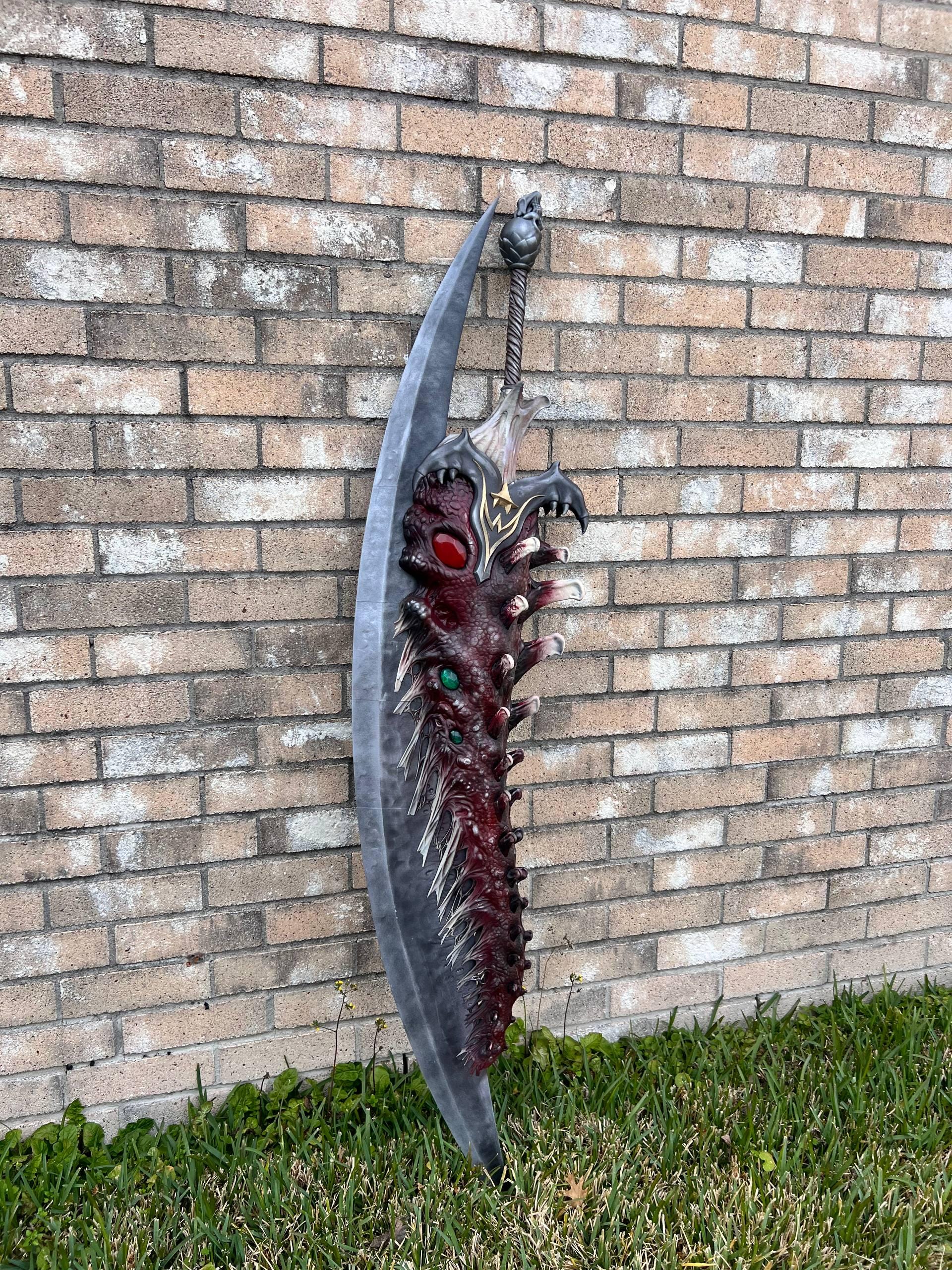 Devil Sparda Demon Sword Devil May Cry 1:1 cosplay replica - blade detail