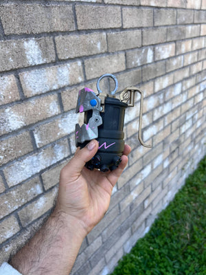 Arcane Jinx Chomper League of Legends 1:1 cosplay replica - back view