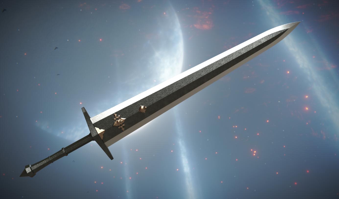 Greatsword of Solitude Elden Ring 1:1 cosplay replica sword