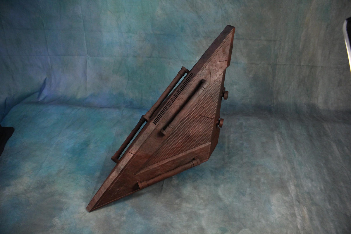 Pyramid Head Helmet 2006 Silent Hill cosplay replica - detail view 13