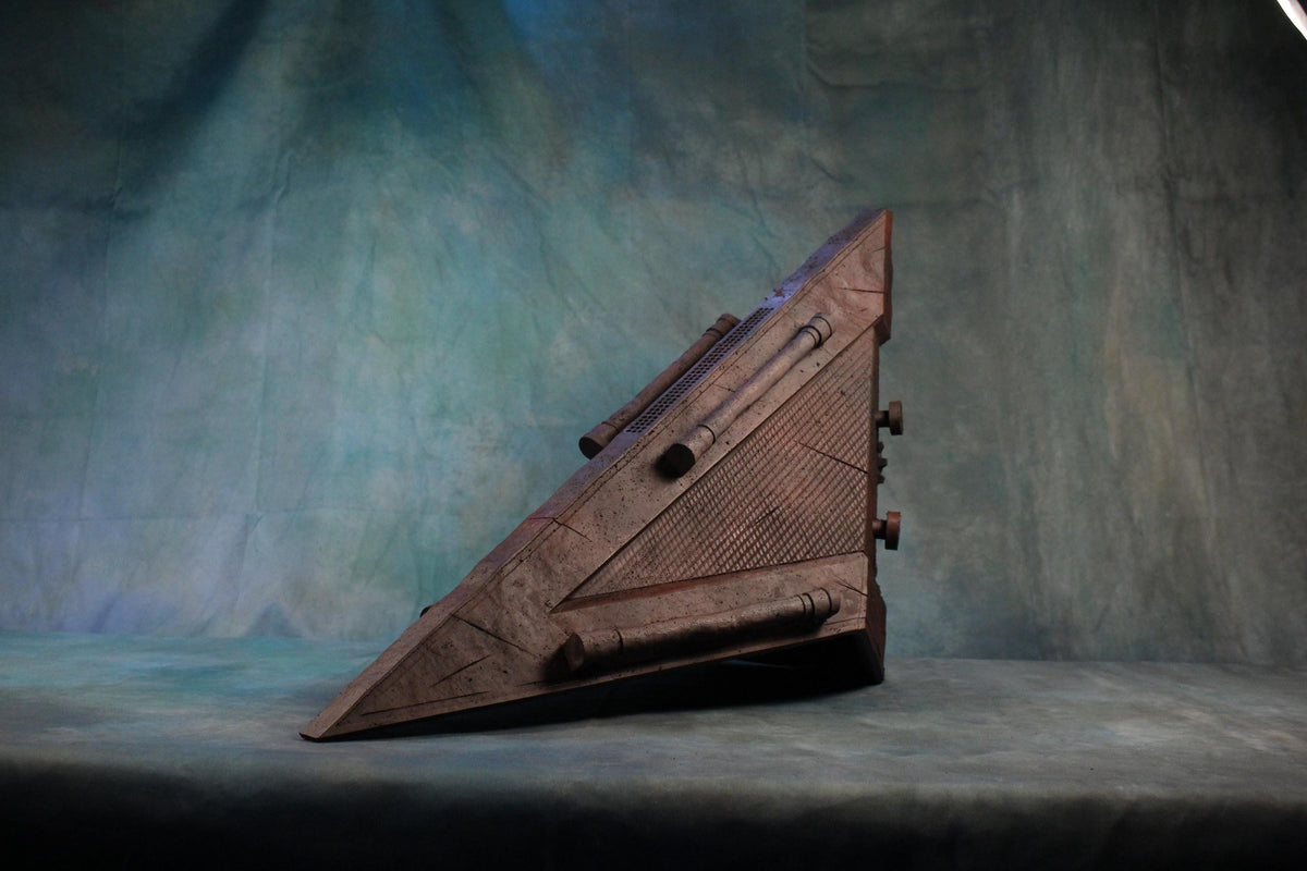 Pyramid Head Helmet 2006 Silent Hill cosplay replica - detail view 3