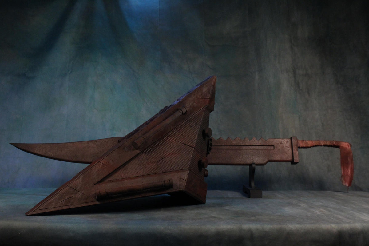 Great Knife 2006 Pyramid Head Silent Hill cosplay replica - detail view 16