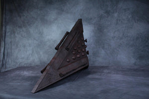 Pyramid Head Helmet 2006 Silent Hill cosplay replica - detail view 19