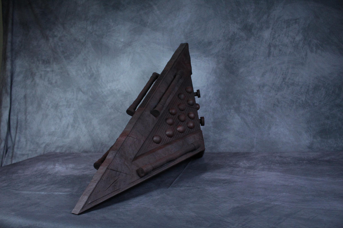 Pyramid Head Helmet 2006 Silent Hill cosplay replica - detail view 19