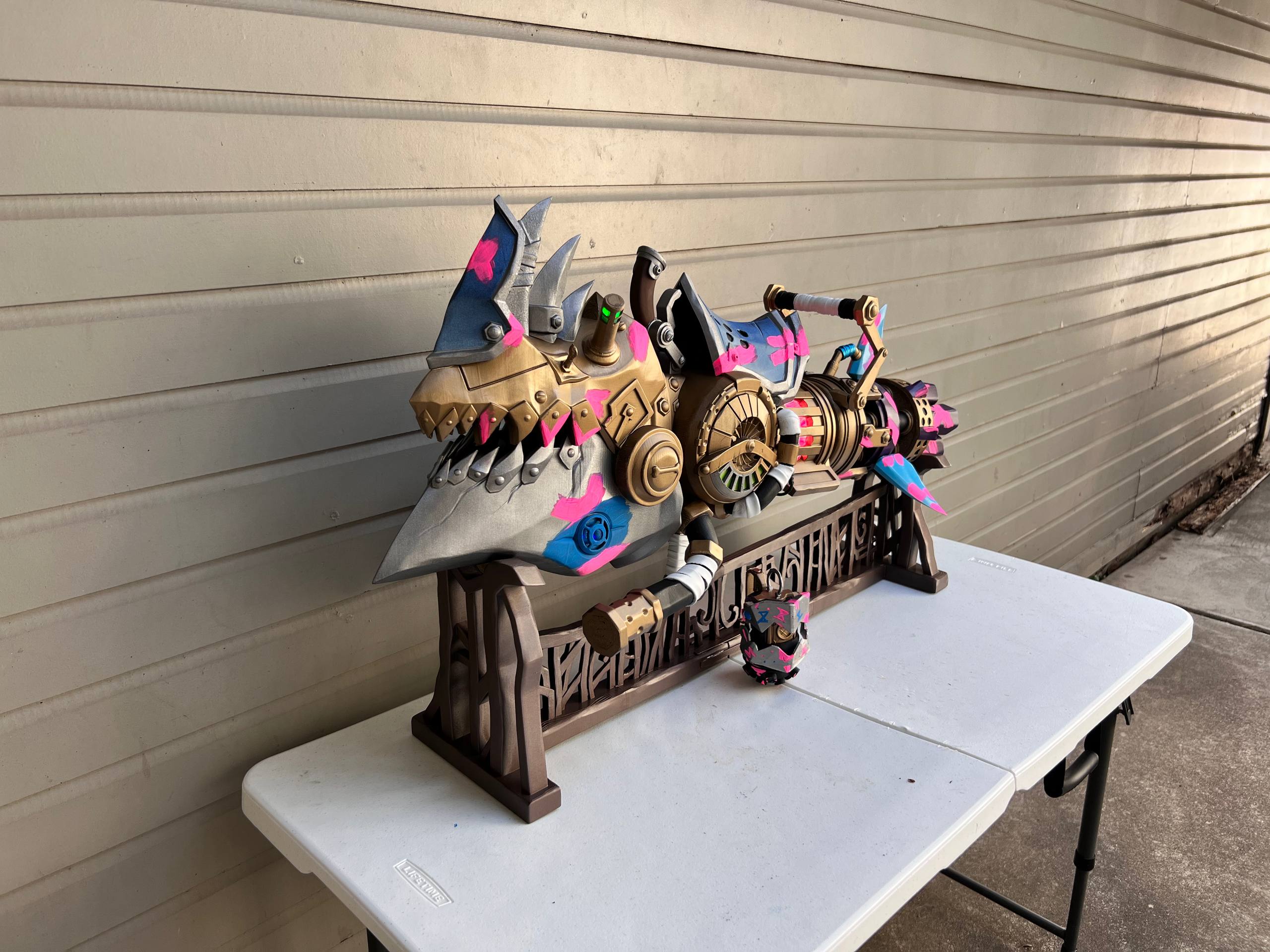 Jinx Rhino Gun Arcane 1:1 Cosplay Item