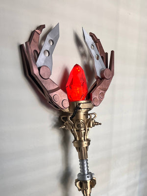 Staff of Fire Call of Duty Black Ops II zombies 1:1 cosplay prop replica